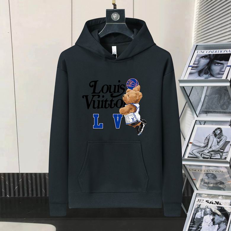 Louis Vuitton men hoodies-LV8103H